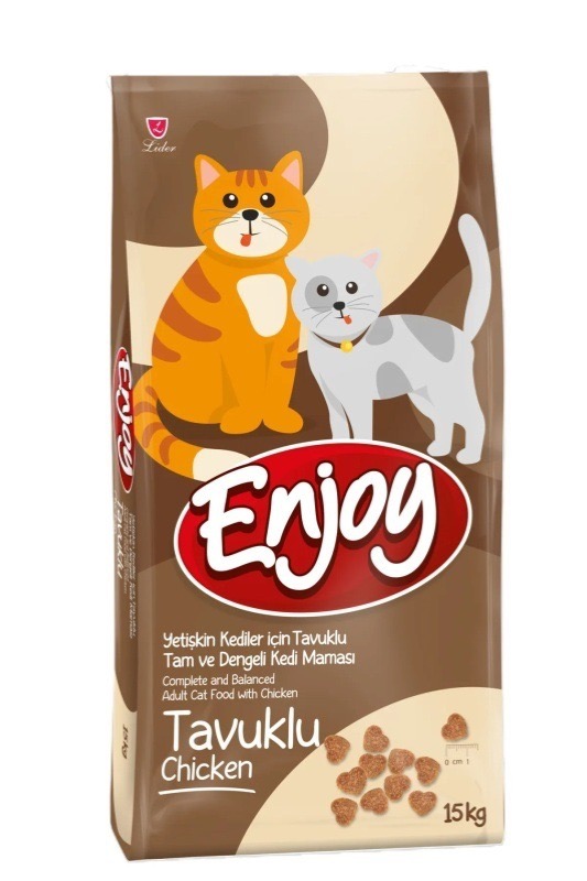 Enjoy Tavuklu Kedi Maması 15kg